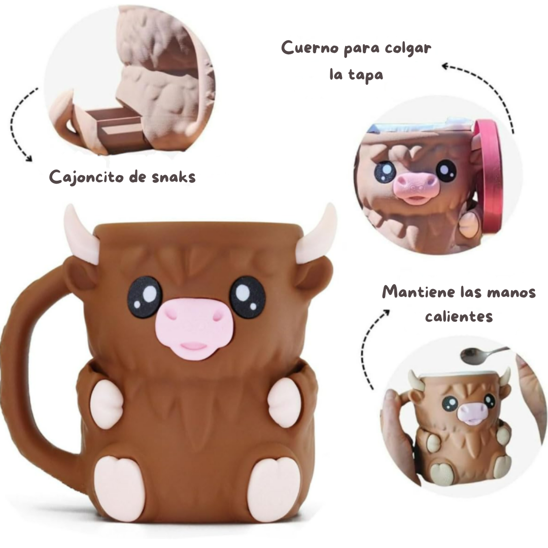 Porta-Helados de Vaca