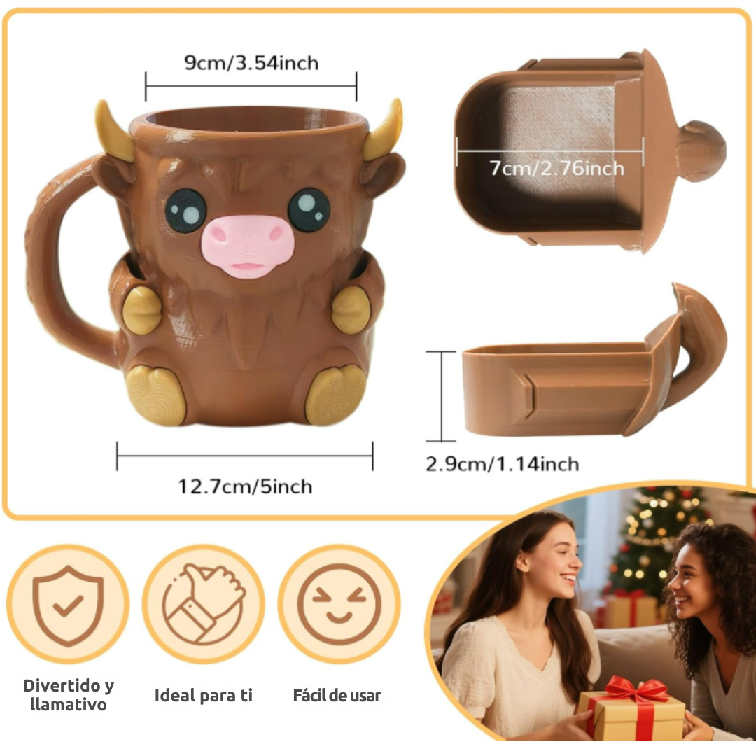 Porta-Helados de Vaca